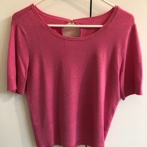 White Black, Sweater, Pink, M/L